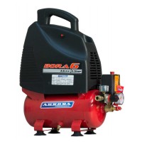 Компрессор поршневой коаксиальный Aurora BORA-6 безмасляный