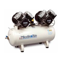 Медицинский безмасляный компрессор FINI MED 640-90F-6T (ресивер 90 л)