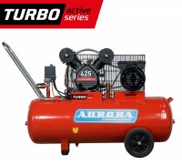 Компрессор поршневой ременной Aurora CYCLON-75 TURBO active series (60л, 425л/мин, 2.2кВт, 10бар, 220В)